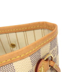 美品 ルイ ヴィトン ダミエ アズール ネヴァーフルPM N41362 トートバッグ バッグ LV 0092 【中古】 LOUIS VUITTON