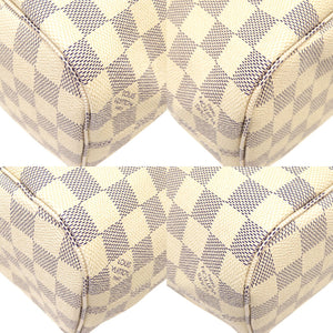 美品 ルイ ヴィトン ダミエ アズール ネヴァーフルPM N41362 トートバッグ バッグ LV 0092 【中古】 LOUIS VUITTON