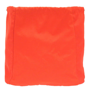美品 エルメス サックドパンサージュ 替えバッグ キャンバス オレンジ 巾着バッグ バッグ 0117 【中古】 HERMES