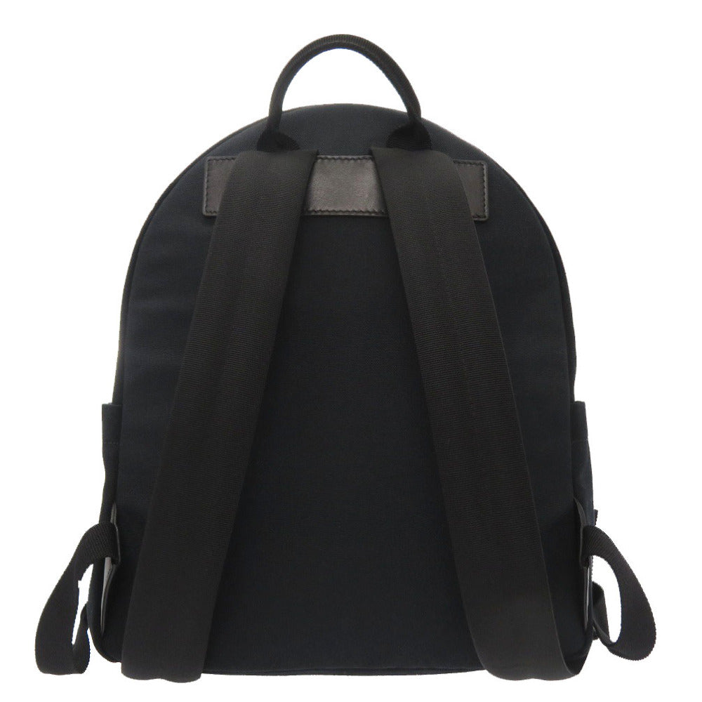 美品 ディースクエアード キャンバス ブラック リュックサック デイパック バッグ 黒 0118 【中古】 DSQUARED2 メンズ