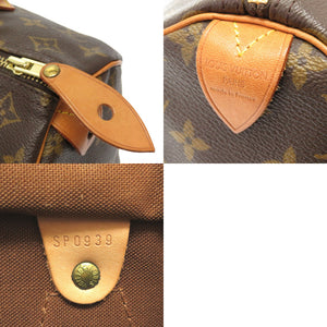 美品 ルイ ヴィトン モノグラム スピーディ30 M41526 ハンドバッグ バッグ LV 0143 【中古】 LOUIS VUITTON