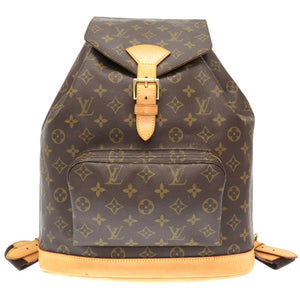 ルイ ヴィトン モノグラム モンスリGM M51135 リュックサック バックパック バッグ LV 0167 【中古】 LOUIS VUITTON