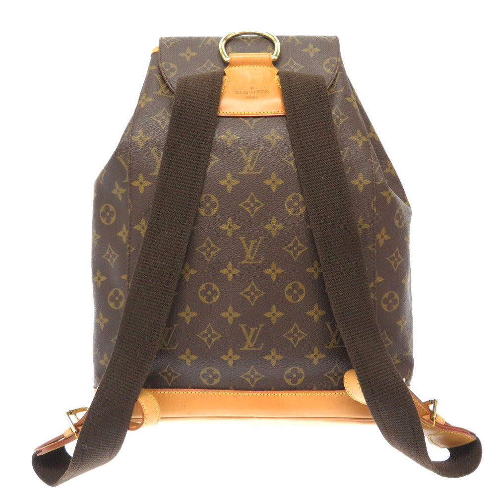 ルイ ヴィトン モノグラム モンスリGM M51135 リュックサック バックパック バッグ LV 0167 【中古】 LOUIS VUITTON