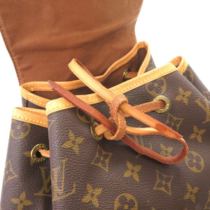ルイ ヴィトン モノグラム モンスリGM M51135 リュックサック バックパック バッグ LV 0167 【中古】 LOUIS VUITTON