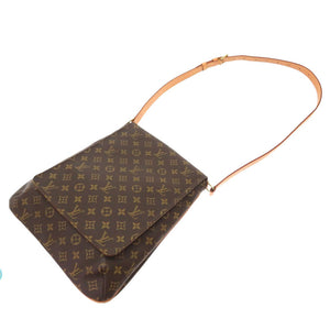 美品 ルイ ヴィトン モノグラム ミュゼット M51256 ショルダーバッグ バッグ LV 0169 【中古】 LOUIS VUITTON
