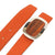 エルメス ベルト ヴィブラート レザー オレンジ ブラウン ベルト 0182 【中古】 HERMES