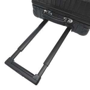 美品 リモワ × フェンディ FFロゴ 33L ズッカ柄 ブラック アルミ 972 90 02 3 キャリーバッグ バッグ 黒 0073 【中古】 RIMOWA メンズ