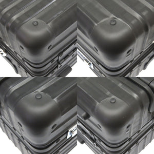 美品 リモワ × フェンディ FFロゴ 33L ズッカ柄 ブラック アルミ 972 90 02 3 キャリーバッグ バッグ 黒 0073 【中古】 RIMOWA メンズ