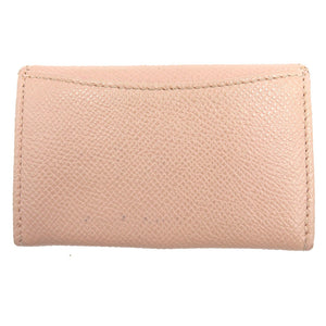 ブルガリ ブルガリブルガリ コインケース 小銭入れ ピンク レザー シルバー金具 財布 【中古】0111 BVLGARI