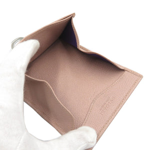 ブルガリ ブルガリブルガリ コインケース 小銭入れ ピンク レザー シルバー金具 財布 【中古】0111 BVLGARI