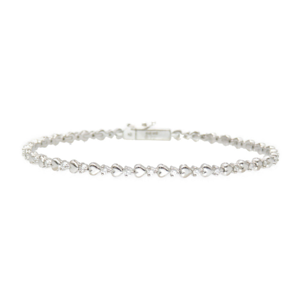 美品 タサキ ダイヤ0.72ct K18WG ブレスレット ダイヤモンド ホワイトゴールド ジュエリー アクセサリー 0150【中古】TASAKI レディース