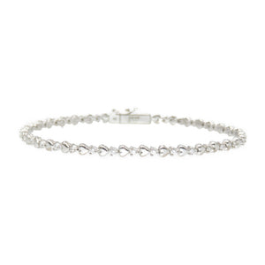 美品 タサキ ダイヤ0.72ct K18WG ブレスレット ダイヤモンド ホワイトゴールド ジュエリー アクセサリー 0150【中古】TASAKI レディース