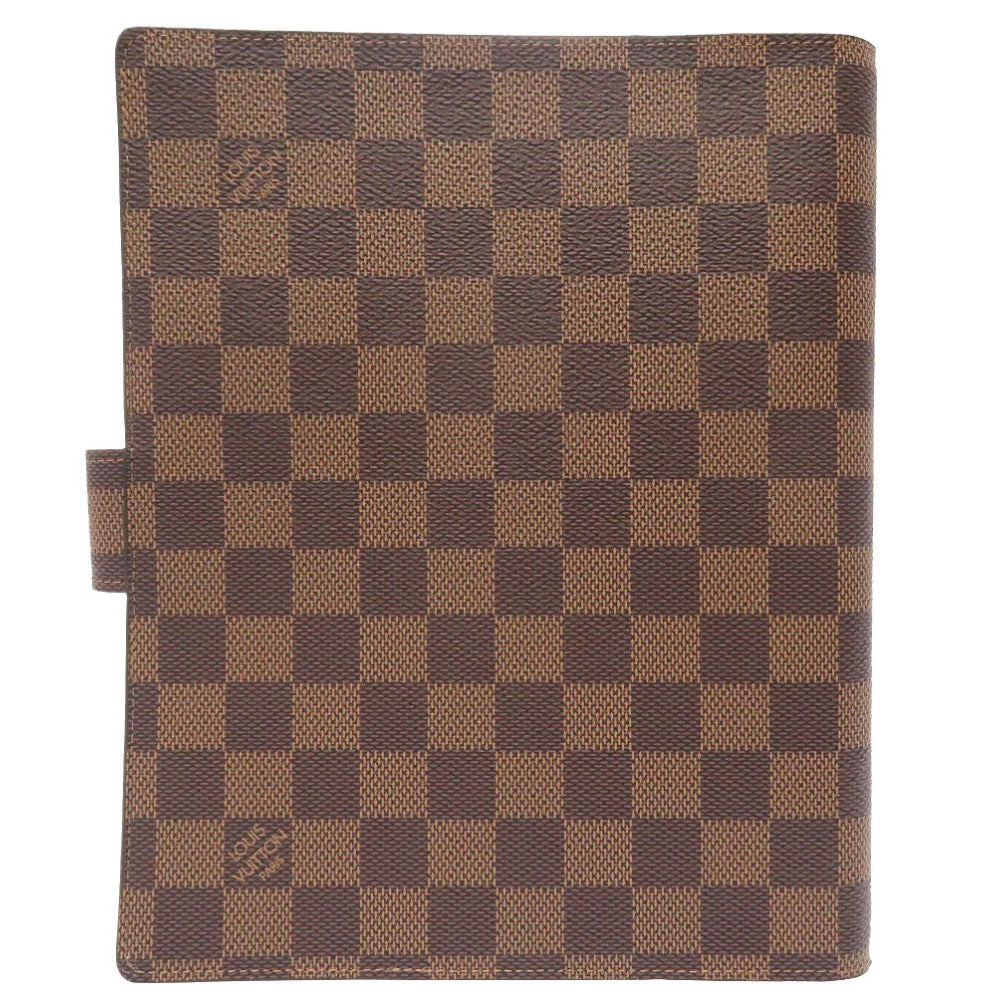未使用 ルイ ヴィトン ダミエ アジェンダGM エベヌ R20107 手帳カバー 手帳 LV 0233 【中古】 LOUIS VUITTON