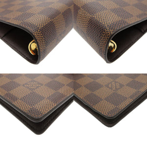 未使用 ルイ ヴィトン ダミエ アジェンダGM エベヌ R20107 手帳カバー 手帳 LV 0233 【中古】 LOUIS VUITTON