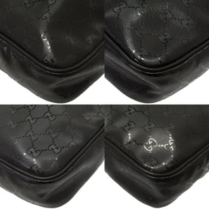 美品 グッチ GGインプリメ ブリーフケース ビジネスバッグ 201480 ブラック 黒 0234【中古】GUCCI メンズ