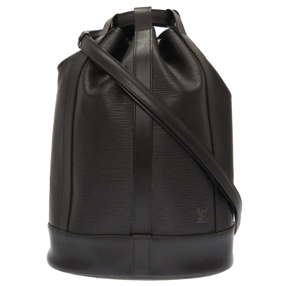 美品 ルイ ヴィトン エピ ランドネPM ブラック M52352 ショルダーバッグ バッグ 黒 LV 0246 【中古】 LOUIS VUITTON