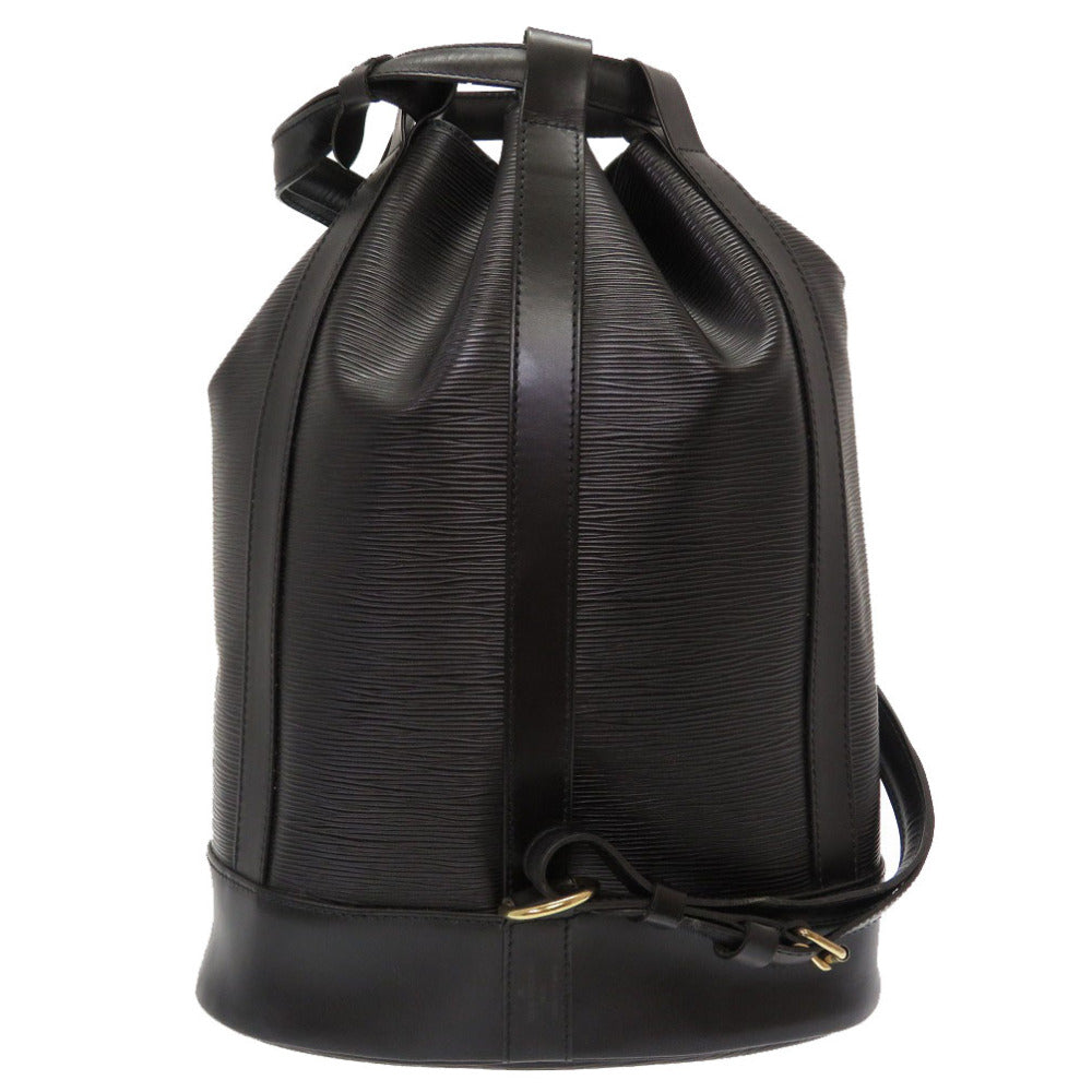 美品 ルイ ヴィトン エピ ランドネPM ブラック M52352 ショルダーバッグ バッグ 黒 LV 0246 【中古】 LOUIS VUITTON