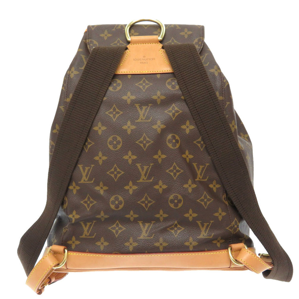 美品 ルイ ヴィトン モノグラム モンスリGM M51135 リュックサック バックパック バッグ LV 0293 【中古】 LOUIS VUITTON