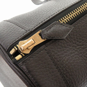 美品 エルメス アールディ アルデンヌ ブラック ゴールド金具 □B刻印 ハンドバッグ バッグ 黒 0324 【中古】 HERMES