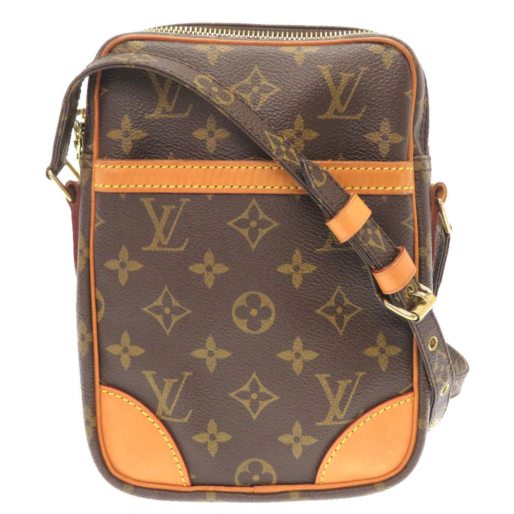 ベタ無し 美品 ルイ ヴィトン モノグラム ダヌーブ M45266 ショルダーバッグ バッグ LV 0352 【中古】 LOUIS VUITTON