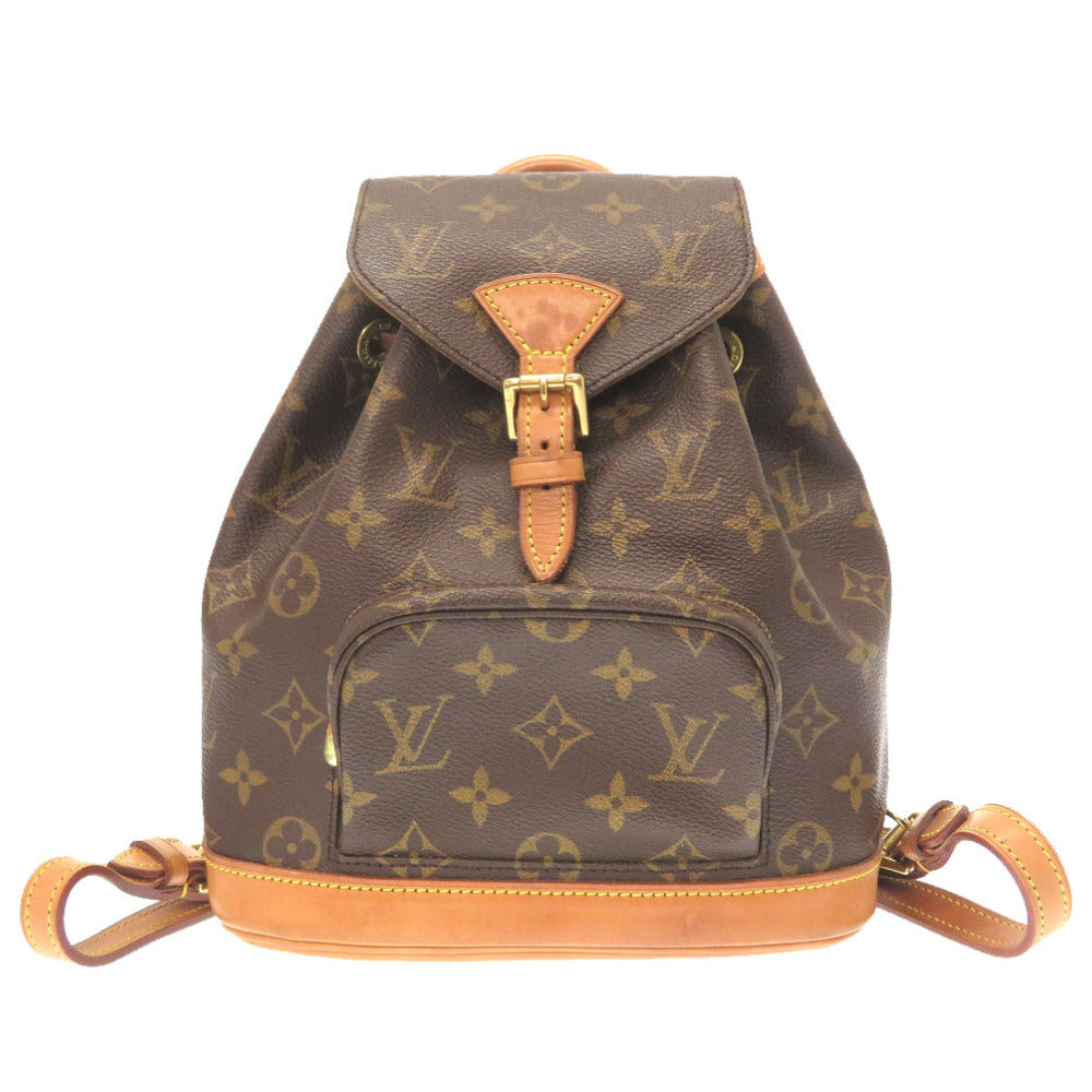 ルイ ヴィトン モノグラム ミニモンスリ M51137 リュックサック バッグ LV 0355 【中古】 LOUIS VUITTON