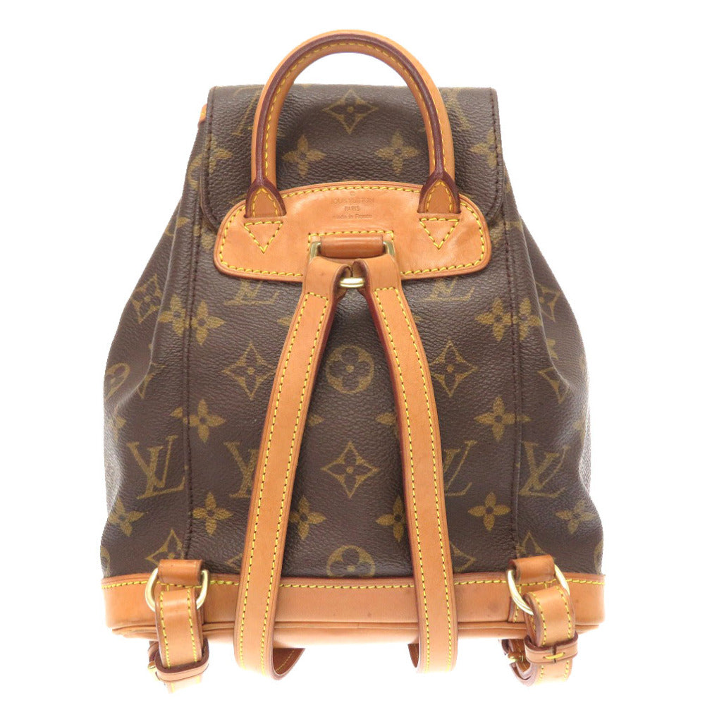 ルイ ヴィトン モノグラム ミニモンスリ M51137 リュックサック バッグ LV 0355 【中古】 LOUIS VUITTON
