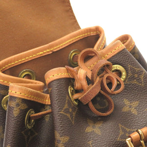 ルイ ヴィトン モノグラム ミニモンスリ M51137 リュックサック バッグ LV 0355 【中古】 LOUIS VUITTON