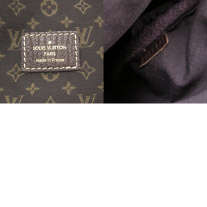 美品 ルイ ヴィトン モノグラム ミニ ラン ソミュール30 M95227 エベヌ ショルダーバッグ バッグ LV 0360 【中古】 LOUIS VUITTON