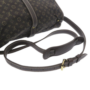 美品 ルイ ヴィトン モノグラム ミニ ラン ソミュール30 M95227 エベヌ ショルダーバッグ バッグ LV 0360 【中古】 LOUIS VUITTON