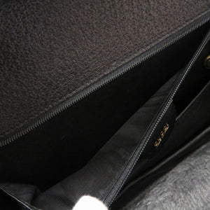 美品 グッチ バンブー レザー ブラック 2WAY ハンドバッグ バッグ 黒 0361 【中古】 GUCCI