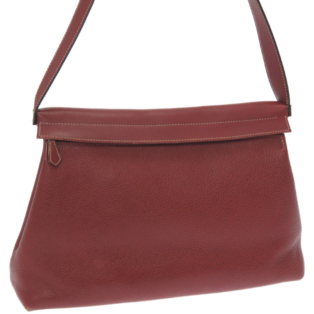 エルメス ヨーバッグ ブッフル/クリノラン ルージュアッシュ 変えバック付 ショルダーバッグ  0029【中古】HERMES