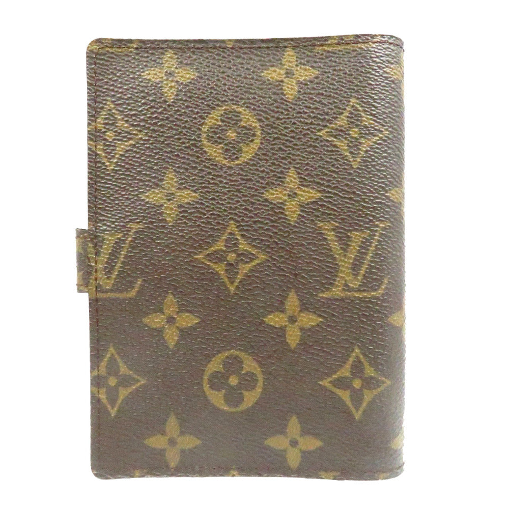 美品 ルイ ヴィトン アジェンダPM モノグラム R20005 ブラウン 茶 モノグラムキャンバス 手帳カバー 0102【中古】LOUIS VUITTON