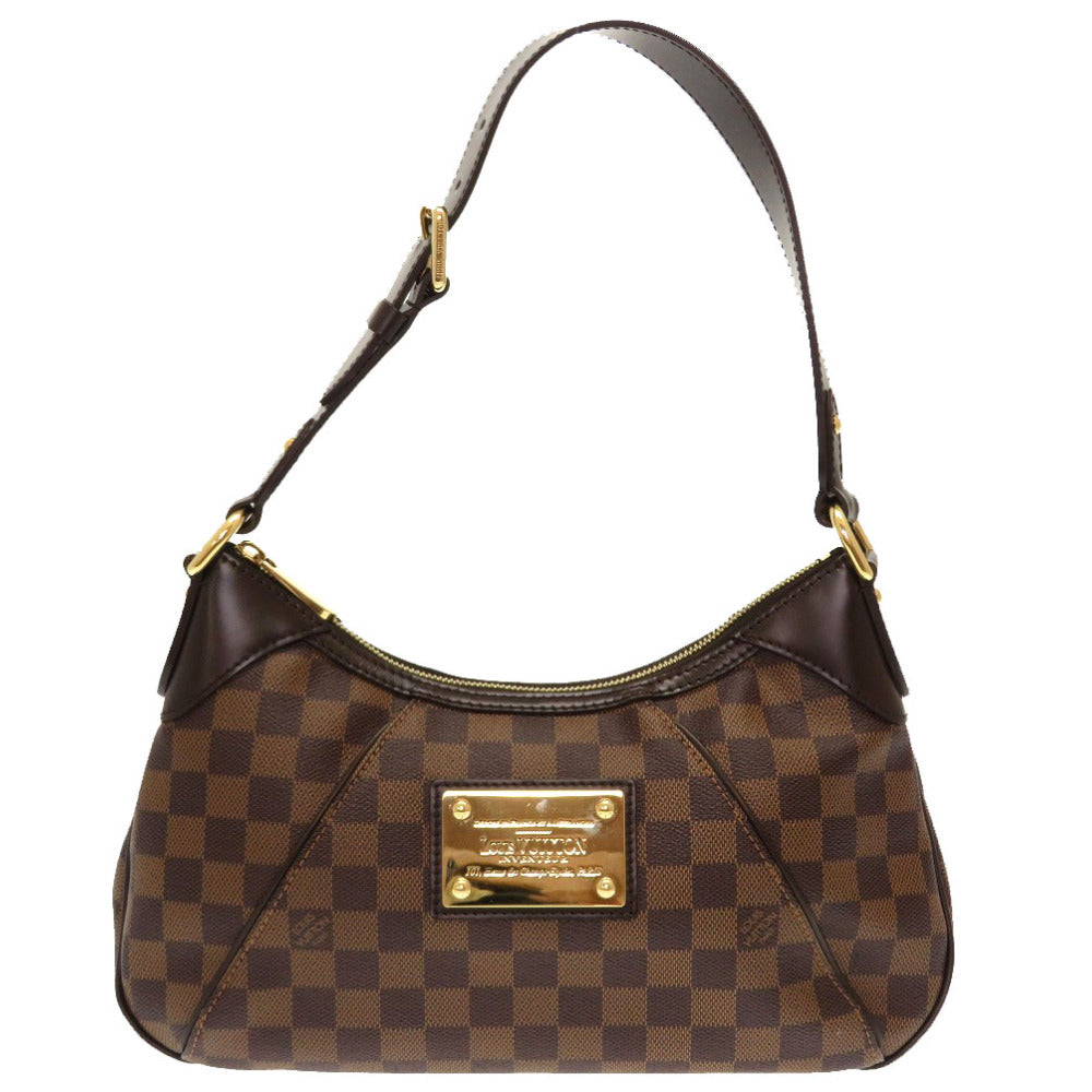 新品同様 ルイ ヴィトン ダミエ テムズPM エベヌ N48180 ワンショルダーバッグ ハンドバッグ バッグ LV 0119 【中古】 LOUIS VUITTON