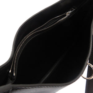 美品 エルメス トリムデュオ24 ヴォーエバーグレイン ブラック シルバー金具 Y刻印(2020年製) ショルダーバッグ バッグ 黒 0134 【中古】 HERMES