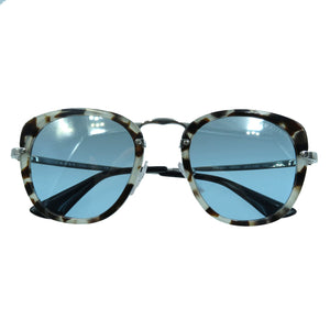 美品 プラダ サングラス SPR58U ブラウン 茶 アイウエア シルバー金具 0152【中古】PRADA