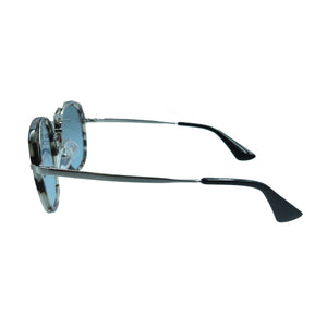 美品 プラダ サングラス SPR58U ブラウン 茶 アイウエア シルバー金具 0152【中古】PRADA