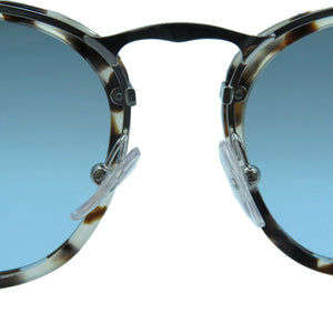 美品 プラダ サングラス SPR58U ブラウン 茶 アイウエア シルバー金具 0152【中古】PRADA