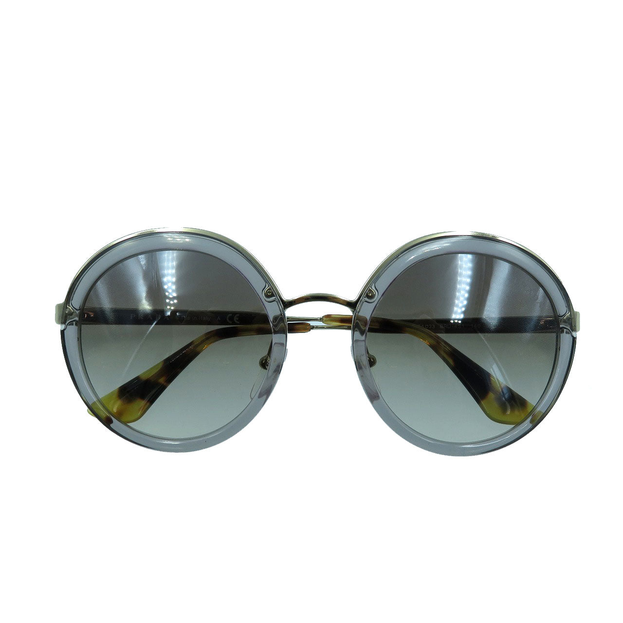 新品同様 プラダ プラスチック ゴールド金具 SPR50T サングラス アイウェア メガネ 0153 【中古】 PRADA