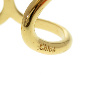 クロエ バングル ブレスレット ゴールド メタル レディース 0158【中古】Chloe