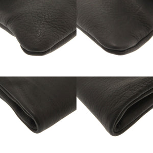 美品 タサキ バランス パール レザー ブラック クラッチバッグ バッグ 黒 0172 【中古】 TASAKI レディース