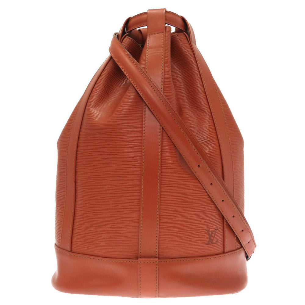 ルイ ヴィトン エピ ランドネPM ケニアブラウン M52353 ショルダーバッグ バッグ 茶 LV 0210 【中古】 LOUIS VUITTON