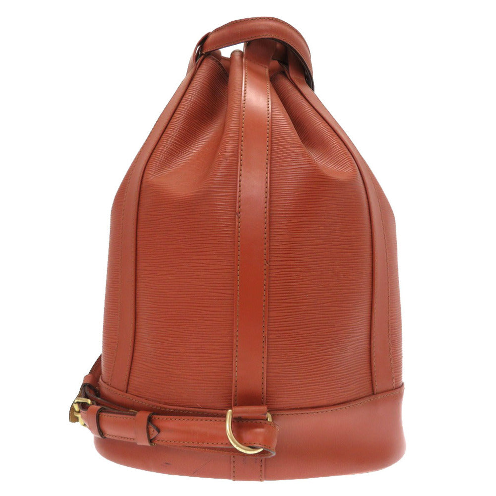 ルイ ヴィトン エピ ランドネPM ケニアブラウン M52353 ショルダーバッグ バッグ 茶 LV 0210 【中古】 LOUIS VUITTON
