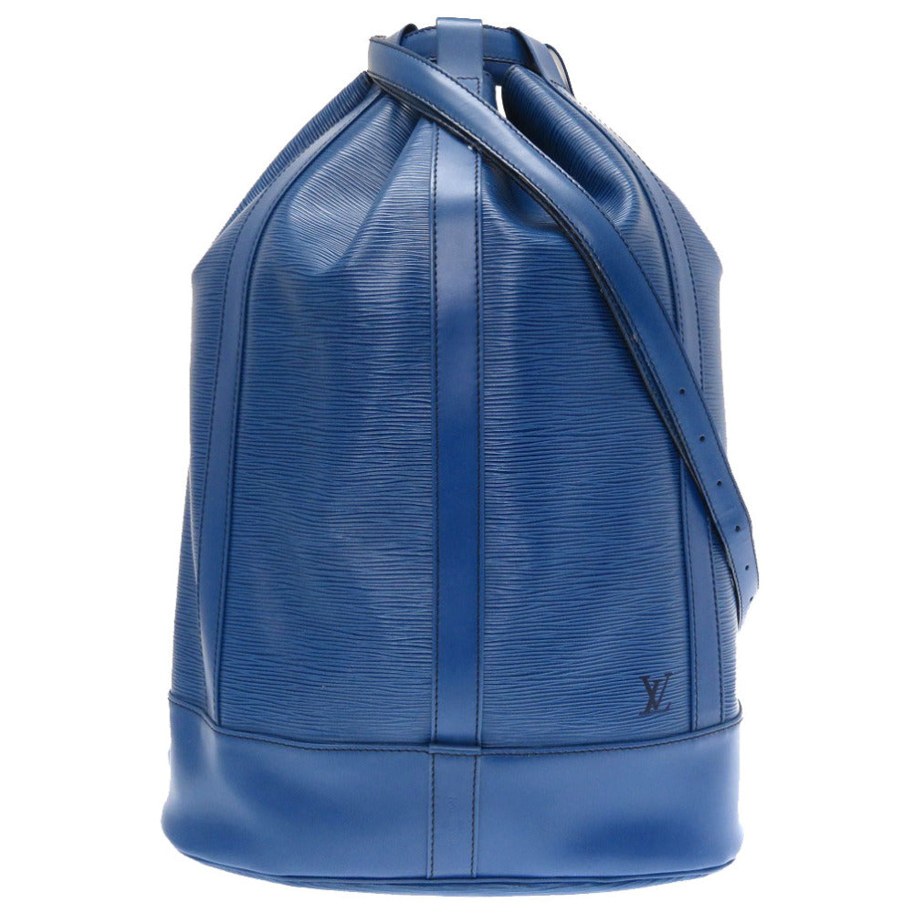 ルイ ヴィトン エピ ランドネGM ブルー M43085 ショルダーバッグ バッグ 青 LV 0211 【中古】 LOUIS VUITTON