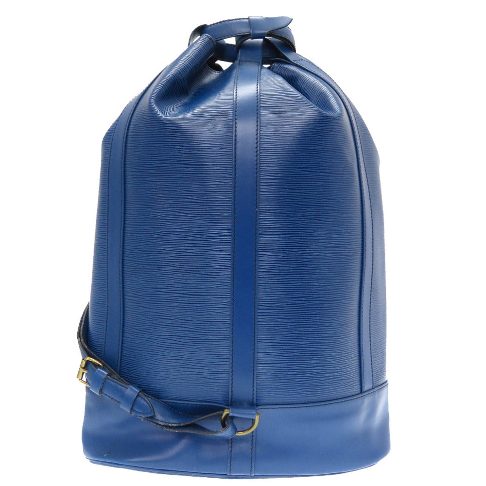 ルイ ヴィトン エピ ランドネGM ブルー M43085 ショルダーバッグ バッグ 青 LV 0211 【中古】 LOUIS VUITTON