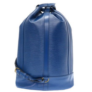 ルイ ヴィトン エピ ランドネGM ブルー M43085 ショルダーバッグ バッグ 青 LV 0211 【中古】 LOUIS VUITTON