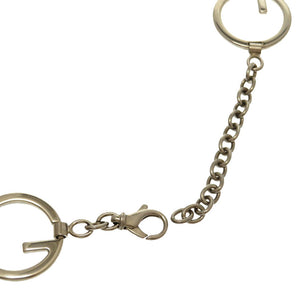 美品 グッチ GG シルバーチェーン ベルト ステンレス 0248 【中古】 GUCCI