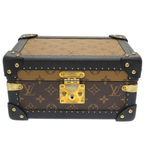 美品 ルイ ヴィトン モノグラム リバース コフレ トレゾール M20094 ジュエリーボックス ケース 箱 LV 0028 【中古】 LOUIS VUITTON