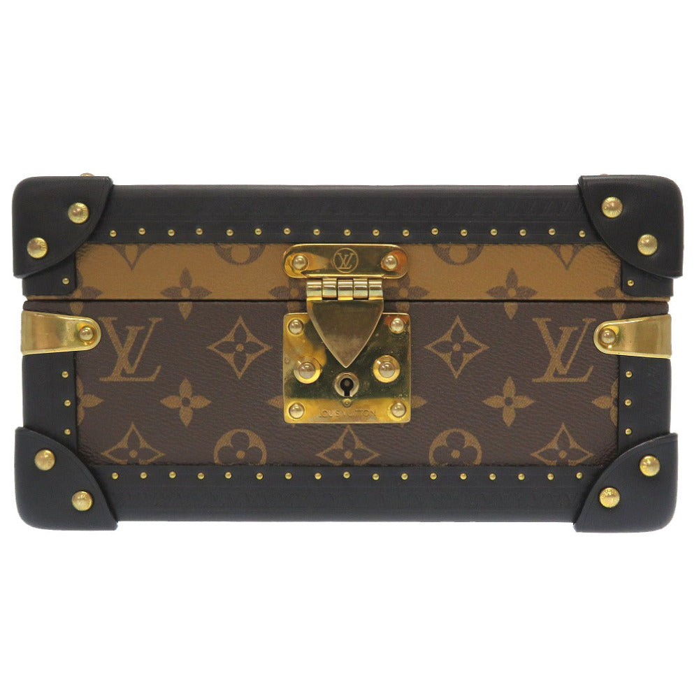 美品 ルイ ヴィトン モノグラム リバース コフレ トレゾール M20094 ジュエリーボックス ケース 箱 LV 0028 【中古】 LOUIS VUITTON