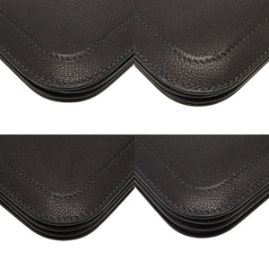美品 エルメス サックアメイン エバーカラー ブルーインディゴ シルバー金具 □N刻印 シェーヌダンクル ショルダーバッグ バッグ 紺 0030 【中古】 HERMES