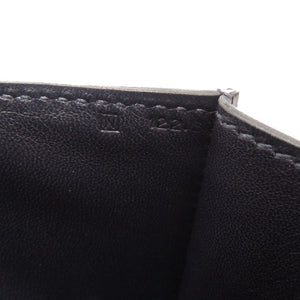 美品 エルメス サックアメイン エバーカラー ブルーインディゴ シルバー金具 □N刻印 シェーヌダンクル ショルダーバッグ バッグ 紺 0030 【中古】 HERMES